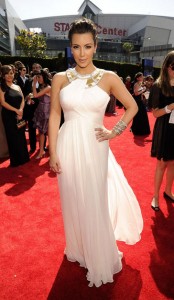 Kim Kardashian @ 2010 Emmy Awards