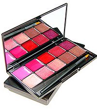 three custom color perfectly pink palette