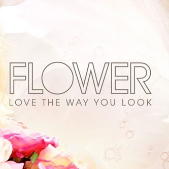 flower beauty and cosmetics logo