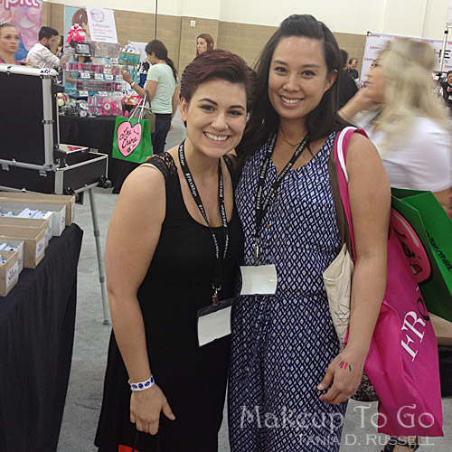 makeup to go blog makeup los angeles makeup san francisco tania d russell 2014 phamexpo wrap up amanda and annette